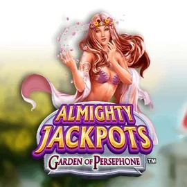 Almighty Jackpots: Garden of Persephone slot visual from Novomatic available on goldexcasinoo.com