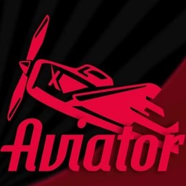 Aviator logo by Spribe at Goldex Casino