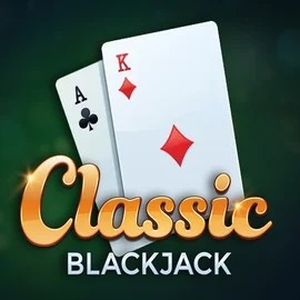 Classic Blackjack logo by Red Tiger Gaming Goldex Casino