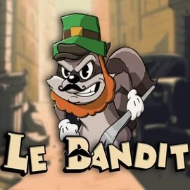 Le Bandit slot logo by Hacksaw Gaming at Goldex CasinoLe Bandit