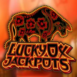 Lucky Ox Jackpots logo – Jackpots by Rival at Goldex Casino
