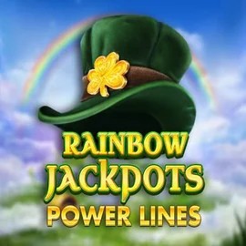 Enjoy Rainbow Jackpots Power Lines by Red Tiger Gaming – logo hosted on goldexcasinoo.com