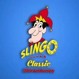Slingo Classic 20th Anniversary logo by Slingo Goldex Casino