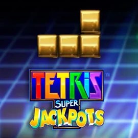 Tetris Super Jackpots logo by WMS at Goldex Casino