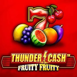 Thunder Cash Fruity Fruity slot logo by Novomatic at Goldex CasinoThunder Cash Fruity Fruity
